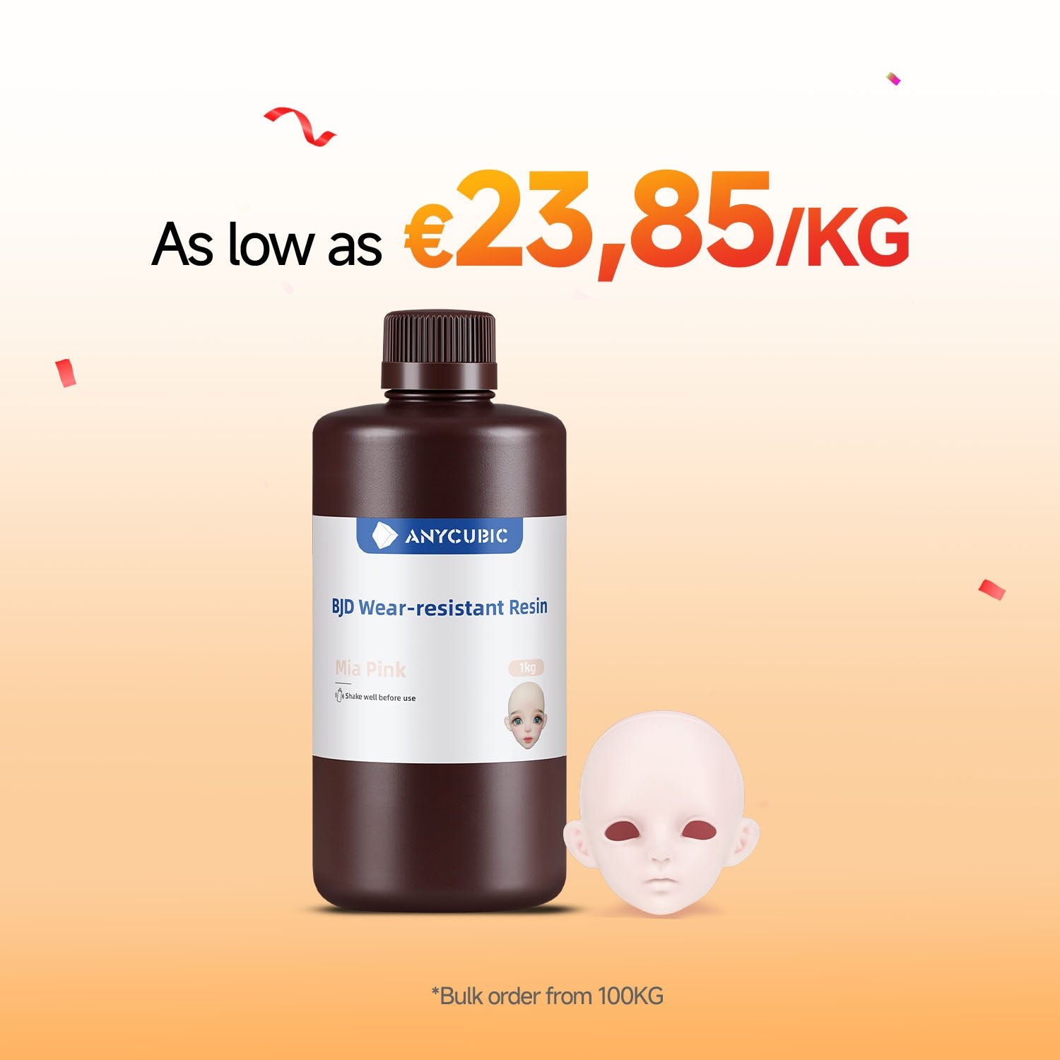 BJD Wear-Resistant Resin 10-100KG Deals